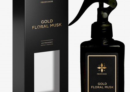 PROFESSOR GOLD FLORAL MUSK 400ml ROOM SPRAY