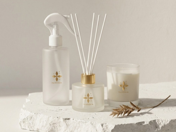VANILLA Trio Set: Air Freshener, Reed Diffuser, and Candle