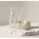 VANILLA Trio Set: Air Freshener, Reed Diffuser, and Candle