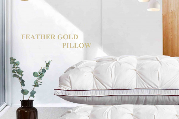 Pillow-Feather Gold (50*75 CM ) MEDIUM_SOFT