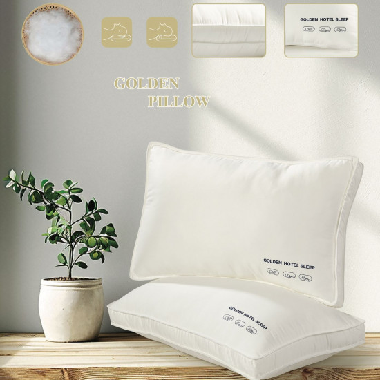 Hotel Pillow – Medium Soft, Off White, 50×75 cm