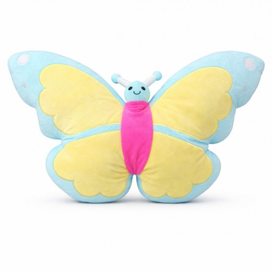 Pillow-Butterfly Plush Toy – Soft & Huggable Pillow for Kids