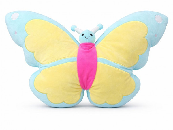 Pillow-Butterfly Plush Toy – Soft & Huggable Pillow for Kids
