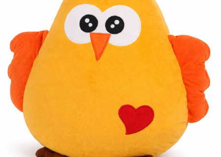 .Pillow-Chicken Plush Toy – Soft, Lightweight & Adorably Feathered