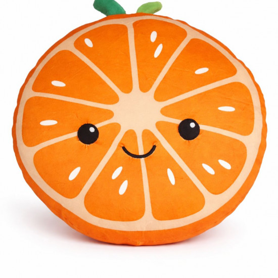 Pillow-Orange Plush Toy – Soft, Lightweight & Refreshingly Cute