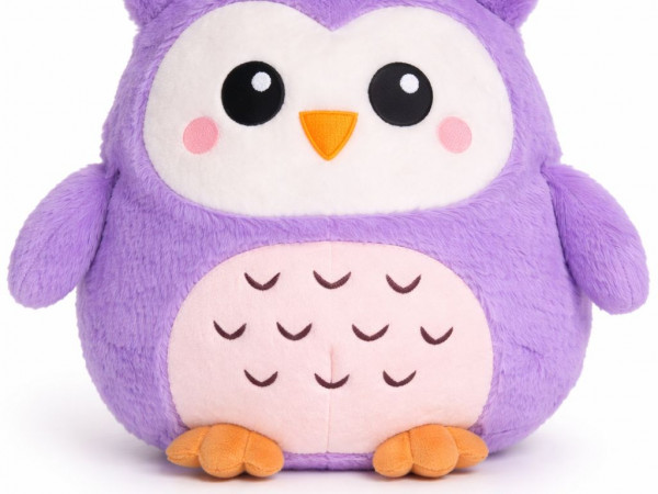 Pillow-Owl Plush Toy – Soft, Lightweight & Wisely Adorable