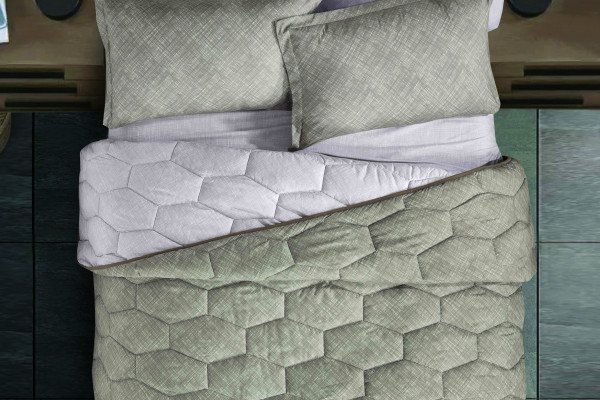 6-Piece Double Super King Size Comforter Set – Double Face