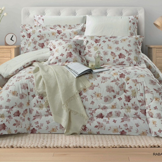 100% COTTON DUVET COVER 6PCS SET SUPERKING SIZE 240X260CM(Without filling)