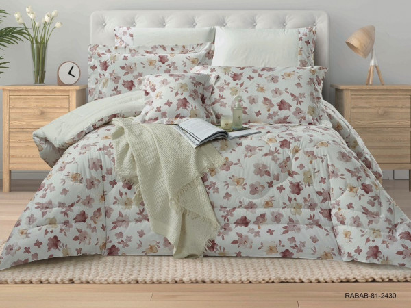 100% COTTON DUVET COVER 6PCS SET SUPERKING SIZE 240X260CM(Without filling)