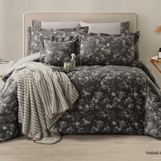 100% COTTON DUVET COVER 6PCS SET SUPERKING SIZE 240X260CM(Without filling)