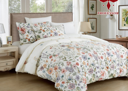 100% Pure Cotton 6 Pcs Comforter Set