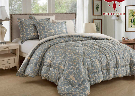 100% COTTON DUVET COVER 6PCS SET SUPERKING SIZE 240X260CM