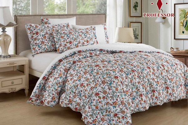 100% Pure Cotton 6 Pcs Comforter Set
