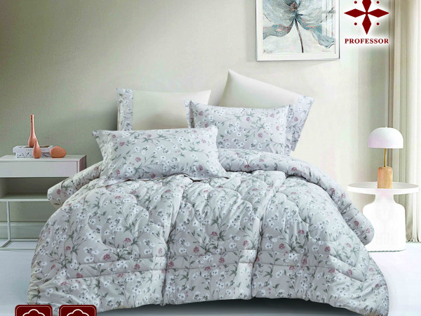 100% COTTON DUVET COVER 6PCS SET SUPERKING SIZE 240X260CM