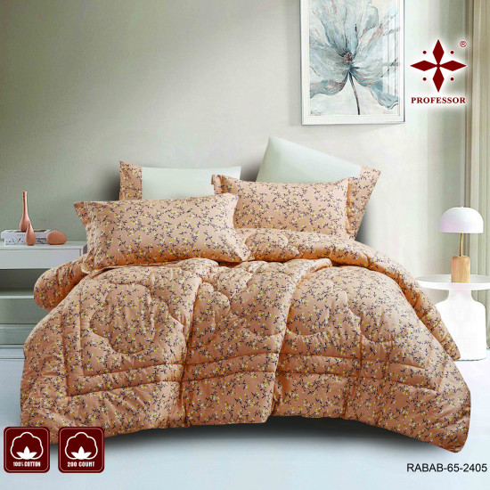 100% Pure Cotton 6 Pcs Comforter Set