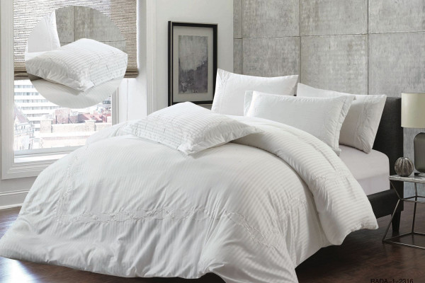 Elegant 6-Piece Bedding Set – Comforter, Fitted Sheet & Pillowcases (230x250 cm)