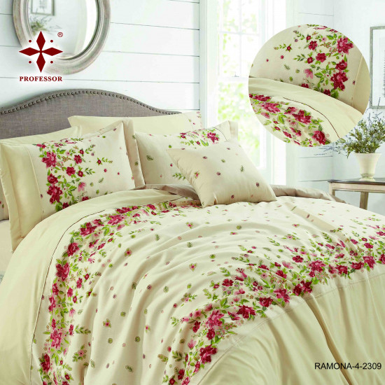 7-Piece Comforter Set – Double Super King Size with Embossed Design