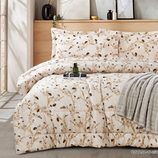 Queen Size 4PCS Bedding Set – Comforter, Fitted Sheet & Pillowcases Queen Size 4PCS Bedding Set – Comforter, Fitted Sheet & Pillowcases