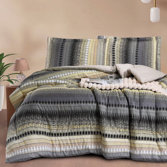 4 Pcs Queen Size Micro Comforter Set – Soft & Comfortable Bedding Set