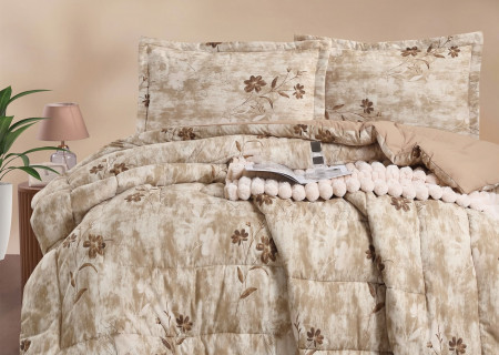 4 Pcs Queen Size Micro Comforter Set – Soft & Comfortable Bedding Set