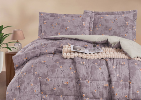 4 Pcs Queen Size Micro Comforter Set – Soft & Comfortable Bedding Set