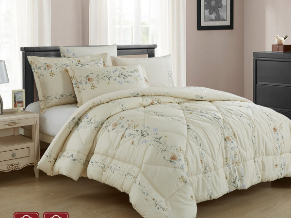 100% Pure Cotton 4 Pcs Comforter Set