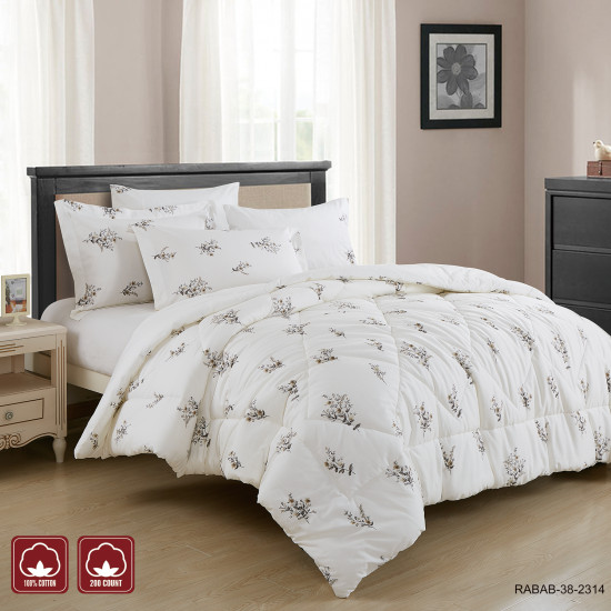100% COTTON DUVET COVER 6PCS SET SUPERKING SIZE 240X260CM 100% COTTON DUVET COVER 6PCS SET SUPERKING SIZE 240X260CM