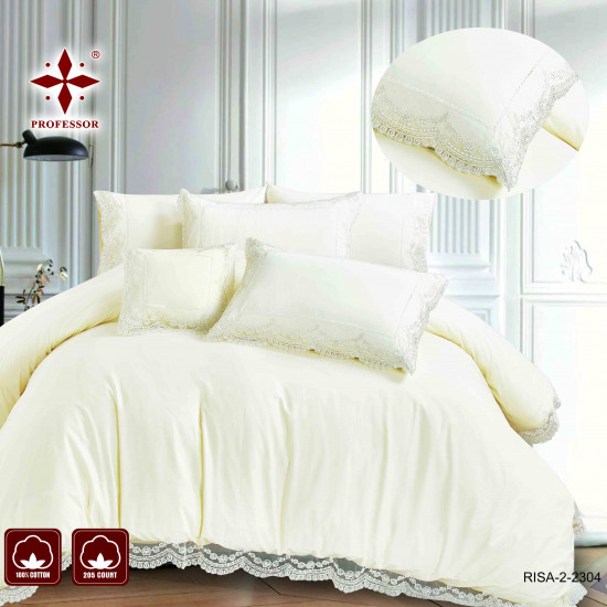 100% PURE COTTON 7PC COMFORTER SET-DOUBLE - SUPERKING SIZE - 240*260