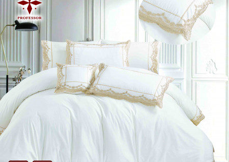 100% PURE COTTON 7PC COMFORTER SET-DOUBLE - SUPERKING SIZE - 240*260