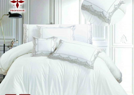 100% PURE COTTON 7PC COMFORTER SET-DOUBLE - SUPERKING SIZE - 240*260