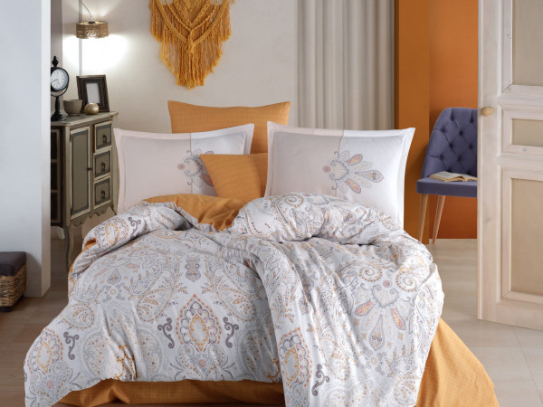100% COTTON 4PCS COMFOTER SET  SINGLE SIZE