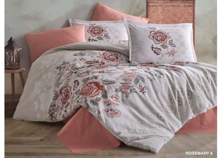 8PC- Turkish 100% Cotton Comforter Set
