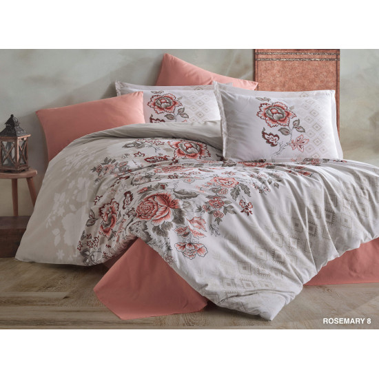 8PC- Turkish 100% Cotton Comforter Set