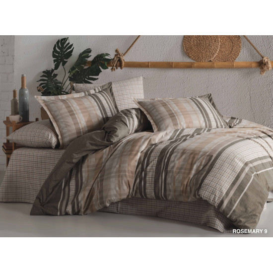 8PC- Turkish 100% Cotton Comforter Set