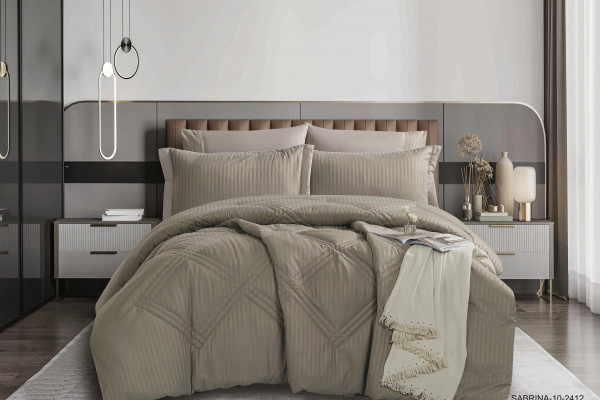 6-Piece Double Super King Size Comforter Set