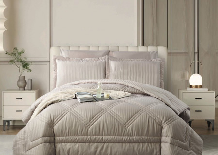 6-Piece Double Super King Size Comforter Set