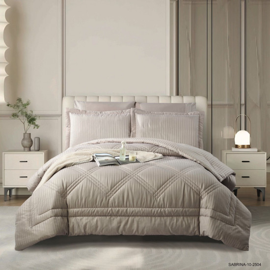 6-Piece Double Super King Size Comforter Set 6-Piece Double Super King Size Comforter Set