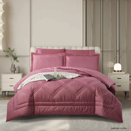 6-Piece Double Super King Size Comforter Set