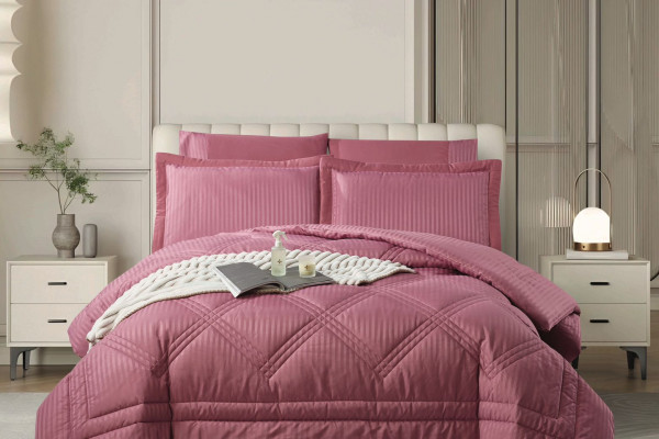 6-Piece Double Super King Size Comforter Set