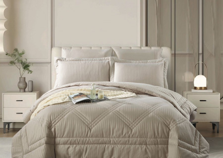 6-Piece Double Super King Size Comforter Set