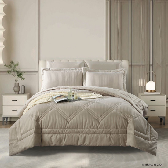 6-Piece Double Super King Size Comforter Set 6-Piece Double Super King Size Comforter Set