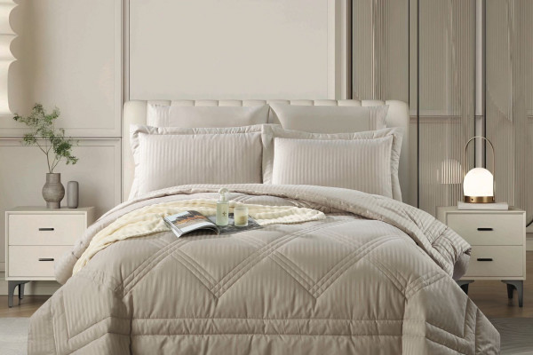 6-Piece Double Super King Size Comforter Set