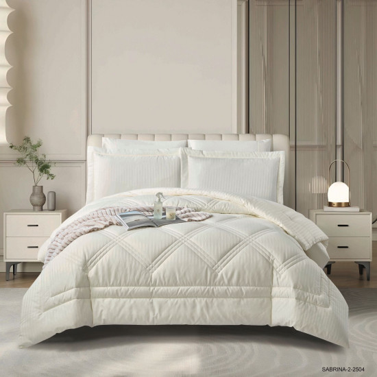 6-Piece Double Super King Size Comforter Set