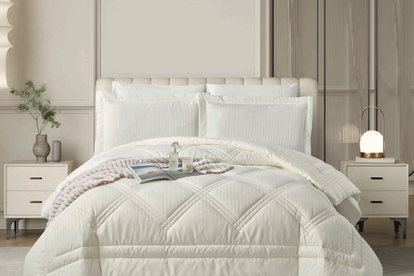 6-Piece Double Super King Size Comforter Set