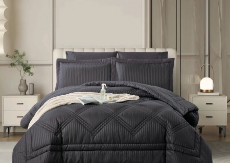 6-Piece Double Super King Size Comforter Set