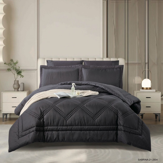 6-Piece Double Super King Size Comforter Set