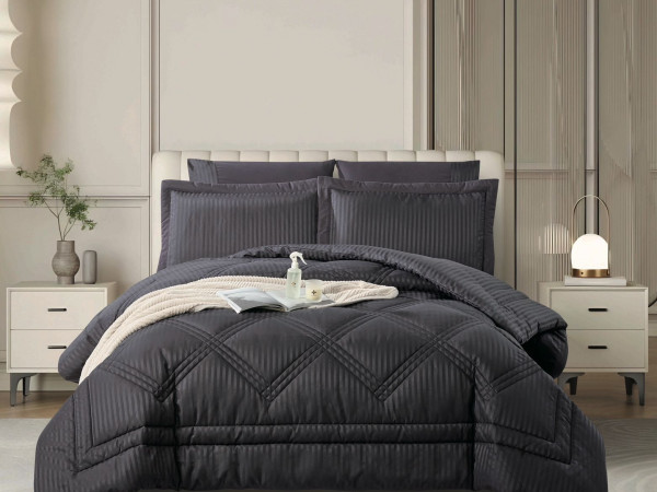 6-Piece Double Super King Size Comforter Set 6-Piece Double Super King Size Comforter Set