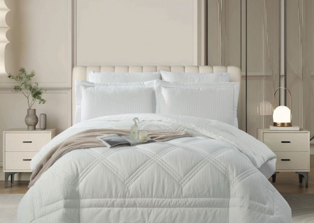 6-Piece Double Super King Size Comforter Set