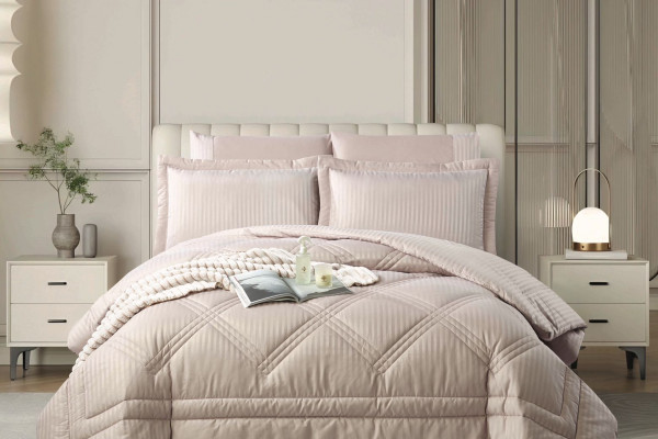 6-Piece Double Super King Size Comforter Set