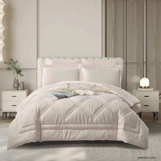 6-Piece Double Super King Size Comforter Set 6-Piece Double Super King Size Comforter Set